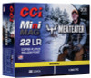 CCI Mini Mag Ammunition - 22 Long Rifle Meateater - 36 Grain Copper Plated Hollow Point - 300 Rounds