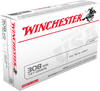 Winchester Ammunition - 308 Winchester - 147 Grain Full Metal Jacket - 20 Rounds