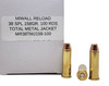 Miwall Reloaded Ammunition - 38 Special - 158 Grain Total Metal Jacket - 100 Rounds