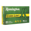 Remington Core-Lokt Ammunition - 30-06 Springfield - 180 Grain Soft Point - 20 Rounds - Brass Case