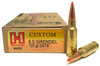 Hornady Custom Ammunition - 6.5 Grendal - 123 Grain SST - 20 Rounds - Brass Case