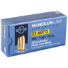 Prvi | 32 Auto 71gr FMJ | 50 Rounds