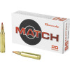Hornady Match Ammunition - 223 Remington - 73 Grain ELD Match - 20 Rounds - Brass Case