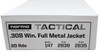 Norma Tactical Ammunition - 308 Winchester - 147 Grain Full Metal Jacket - 20 Rounds - Brass Case