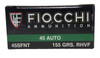 Fiocchi Ammunition - 45 Auto - 155 Grain SinterFire Frangible - 50 rounds