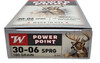Winchester Super-X Ammunition - 30-06 Springfield - 180 Grain Power Point - 200 Rounds - Brass Case