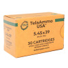 TelaAmmo - 5.45x39 MM - 65 Grain Full Metal Jacket - 30 Rounds