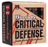 Hornady Critical Defense Ammunition - 327 Federal Magnum - 80 Grain FTX - 25 Rounds