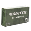 Magtech 6.5 Creedmoor - 140 Grain - Full Metal Jacket - 500 Rounds - Brass Case