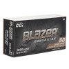 CCI Blazer Ammunition - 9 MM Luger - 115 Grain Full Metal Jacket - 1000 Rounds - Brass Case