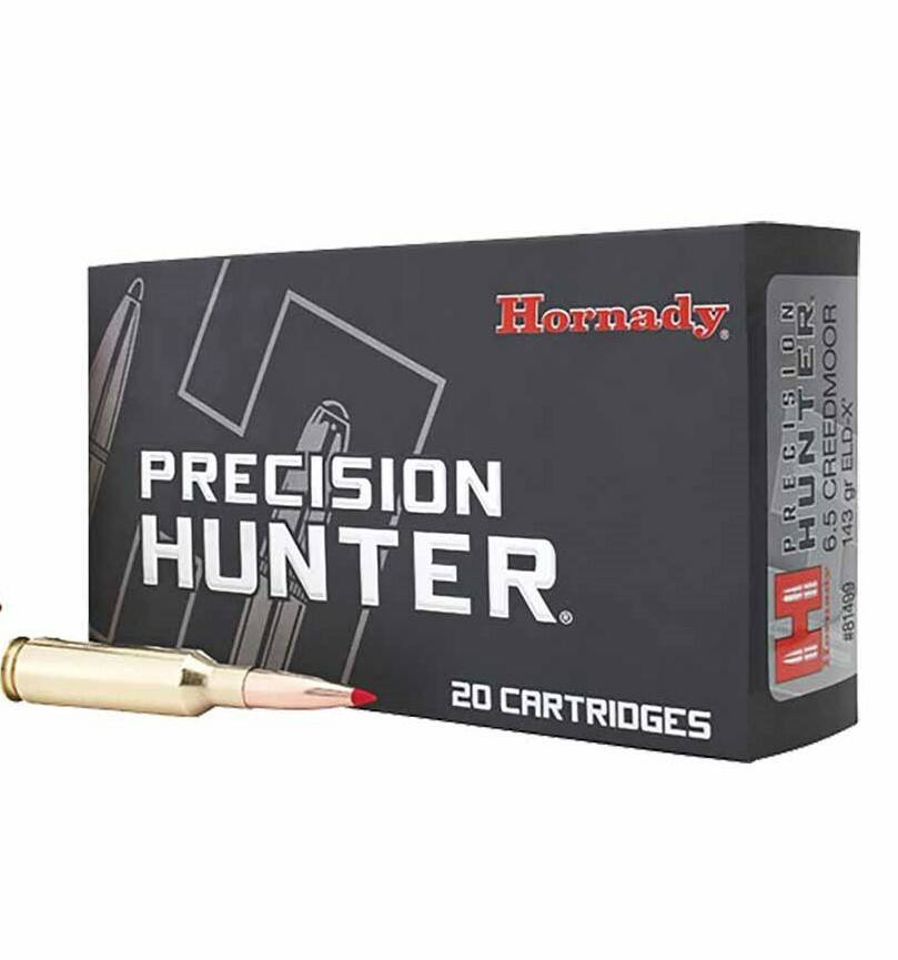 ammo CD 6点。 Hornady | 6.5 Creedmoor 143gr Polymer Tip | 20 Rounds | Miwall