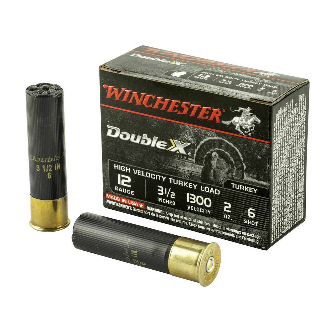 Winchester Super X 12-Gauge Shotgun Shells, High Brass, 25-Ct.