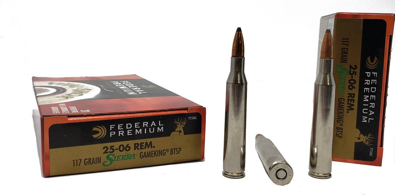 Federal | 25-06 Remington 117gr SP | 20 Rounds | Miwall Wholesale