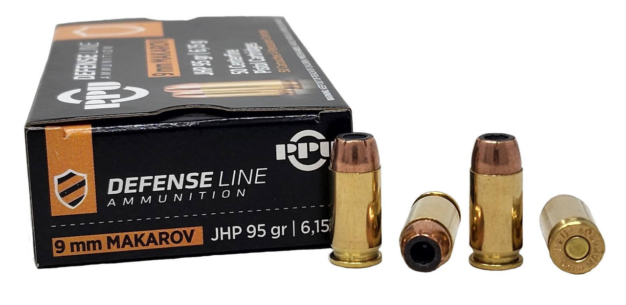 Prvi | 9 MM Makarov 95gr JHP | 50 Rounds | Miwall Wholesale Ammunition
