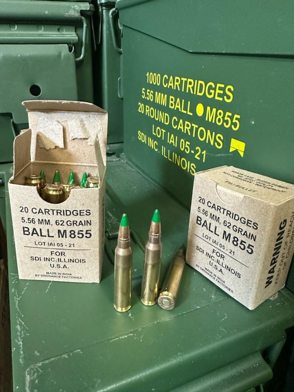 SDI | 5.56mm 62gr | 1000 Rounds | Miwall Wholesale Ammunition