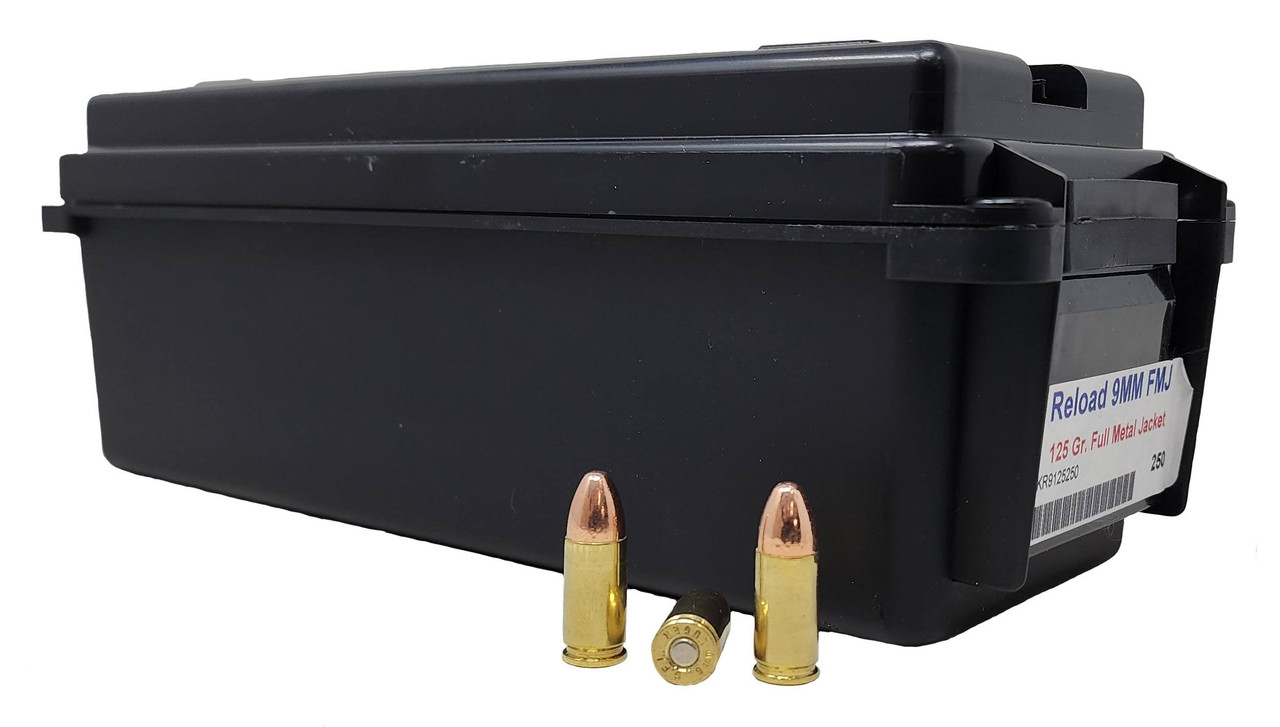 Miwall | 9 MM 124gr FMJ | 250 Rounds | Miwall Wholesale Ammunition