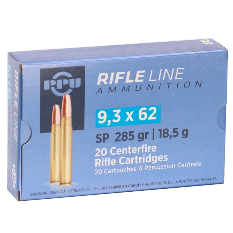 Prvi | 9.3x62 MM 285gr SP | 20 Rounds | Miwall Wholesale Ammunition