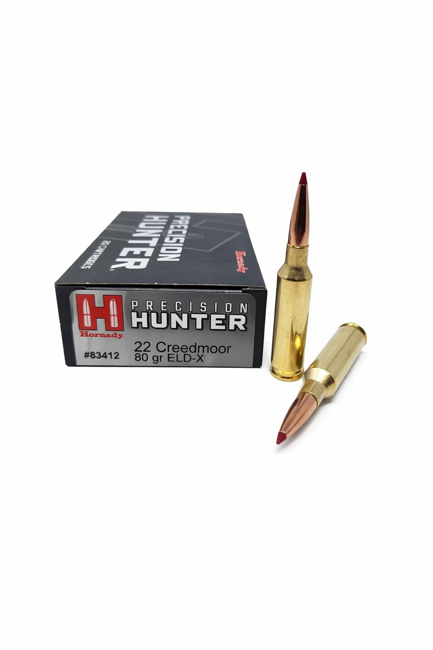 Hornady | 22 Creedmoor 80 Grain ELD-X | 20 Rounds | Miwall