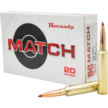 Hornady Match Ammunition - 300 PRC - 225 Grain ELD-Match - 200 Rounds - Case Hornady Match Ammunition - 300 PRC - 225 Grain ELD-Match - 200 Rounds - Case