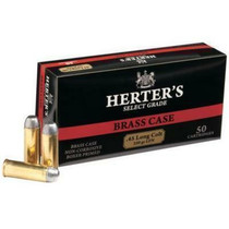Herter's Ammunition - 45 Long Colt - 250 Grain Lead Flat Nose - 50 Rounds - Brass Case Herter's Ammunition - 45 Long Colt - 250 Grain Lead Flat Nose - 50 Rounds - Brass Case