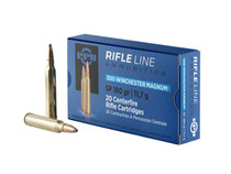 Prvi Partizan Ammunition - 300 Winchester Magnum - 180 Grain Soft Point - 20 Rounds - Brass Case