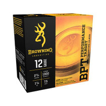 Browning Ammunition - 12 Gauge - 2 3/4" - 1 1/8 Oz. - 7.5 Shot - 250 Rounds - Case