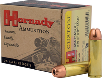 Hornady Custom Ammunition - 454 Casull - 240 Grain XTP Jacketed Hollow Point - 20 Rounds - Brass Case Hornady Custom Ammunition - 454 Casull - 240 Grain XTP Jacketed Hollow Point - 20 Rounds - Brass Case