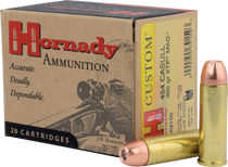 Hornady Custom Ammunition - 454 Casull - 300 Grain XTP Jacketed Hollow Point - 20 Rounds - Brass Case Hornady Custom Ammunition - 454 Casull - 300 Grain XTP Jacketed Hollow Point - 20 Rounds - Brass Case