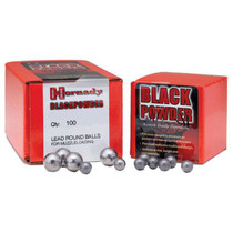 Hornady Black Powder Bullets - .395" (40 Cal) - Lead Round Balls - 100 Projectiles Hornady Black Powder Bullets - .395" (40 Cal) - Lead Round Balls - 100 Projectiles