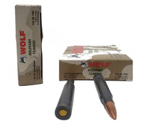 Wolf Performance Ammunition - 30-06 Springfield - 145 Grain Full Metal Jacket - 20 Rounds - Steel Case