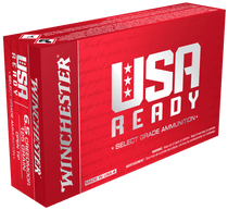 Winchester Ammunition - 6.5 MM Creedmoor - 125 Grain Open Tip - 20 Rounds - Brass Case