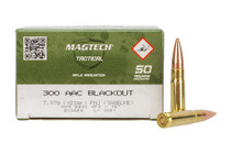 Magtech Ammunition - 300 AAC Blackout - 123 Grain Full Metal Jacket - 50 Rounds Magtech Ammunition - 300 AAC Blackout - 123 Grain Full Metal Jacket - 50 Rounds
