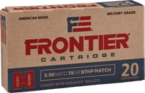 Frontier | 5.56x45mm NATO 75gr HP | 20 Rounds