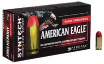 Federal Syntec Ammunition - 9 MM -  150 Grain Total Synthetic Jacket - 50 Rounds - Brass Case Federal Syntec Ammunition - 9 MM -  150 Grain Total Synthetic Jacket - 50 Rounds - Brass Case