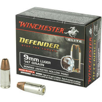 Winchester Ammunition - 9 MM Luger - 147 Grain Bonded Hollow Point PDX1 - 20 Rounds Winchester Ammunition - 9 MM Luger - 147 Grain Bonded Hollow Point PDX1 - 20 Rounds