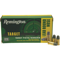 Remington Wheel Gun Ammunition - 38 Short Colt - 125 Grain Lead Round Nose - 50 Rounds - Brass Case Remington Wheel Gun Ammunition - 38 Short Colt - 125 Grain Lead Round Nose - 50 Rounds - Brass Case