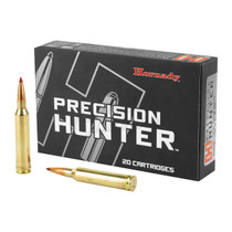 Hornady Precision Hunter Ammunition - 7 MM Remington Magnum - 162 Grain ELD-X Hunter - 20 Rounds - Brass Case