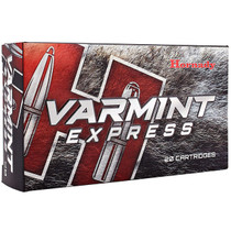 Hornady Varmint Express Ammunition - 220 Swift - 55 Grain V-Max - 20 Rounds - Brass Case