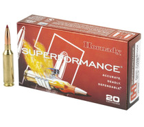 Hornady Superformance Ammunition - 6 MM Creedmoor - 90 Grain GMX - 20 Rounds - Brass Case