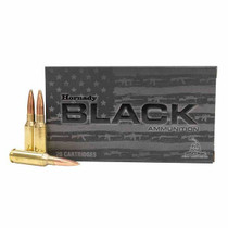 Hornady Black Ammunition - 6MM ARC - 105 Grain Boat Tail Hollow Point - 20 Rounds - Brass Case