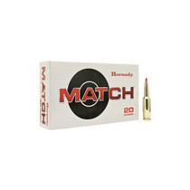 Hornady Match Ammunition - 6 MM ARC - 108 Grain ELD Match - 20 Rounds - Brass Case