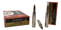 Federal Premium Ammunition - 25-06 Remington - 117 Grain Sierra Boat Tail Soft Point - 20 Rounds - Nickel PlatedBrass Case
