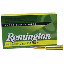 Remington Core-Lokt Ammunition - 30-40 Krag - 180 Grain Pointed Soft Point - 20 Rounds - Brass Case Remington Core-Lokt Ammunition - 30-40 Krag - 180 Grain Pointed Soft Point - 20 Rounds - Brass Case