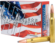 Hornady American Whitetail Ammunition - 30-06 Springfield - 150 Grain Interlock Spire Point - 20 Rounds - Brass Case Hornady American Whitetail Ammunition - 30-06 Springfield - 150 Grain Interlock Spire Point - 20 Rounds - Brass Case