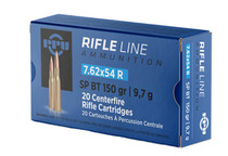 Prvi Partizan Ammunition - 7.62x54R - 150 Grain Soft Point - 20 Rounds Prvi Partizan Ammunition - 7.62x54R - 150 Grain Soft Point - 20 Rounds