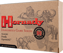 Hornady Ammunition - 416 Ruger - 400 Grain DGS Flat Nose - 20 Rounds - Brass Case Hornady Ammunition - 416 Ruger - 400 Grain DGS Flat Nose - 20 Rounds - Brass Case