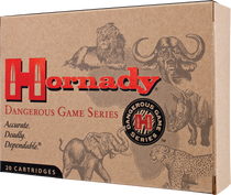 Hornady Ammunition - 458 LOTT - 500 Grain DGX - 20 Rounds - Brass Case Hornady Ammunition - 458 LOTT - 500 Grain DGX - 20 Rounds - Brass Case
