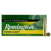 Remington Core-Lokt Ammunition - .30-30 Winchester - 170 Grain Core-Lokt Soft Point - 20 Rounds - Brass Case Remington Core-Lokt Ammunition - .30-30 Winchester - 170 Grain Core-Lokt Soft Point - 20 Rounds - Brass Case