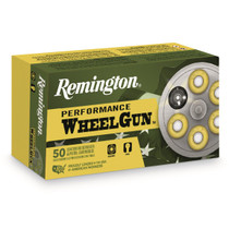 Remington Performance WheelGun Ammunition - 32 S&W Long - 98 Grain Lead Round Nose - 50 Rounds - Brass Case Remington Performance WheelGun Ammunition - 32 S&W Long - 98 Grain Lead Round Nose - 50 Rounds - Brass Case