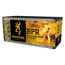 Browning Ammunition - 17 HMR - 17 Grain BPR Polymer Tip - 50 Rounds - Brass  Case Browning Ammunition - 17 HMR - 17 Grain BPR Polymer Tip - 50 Rounds - Brass  Case